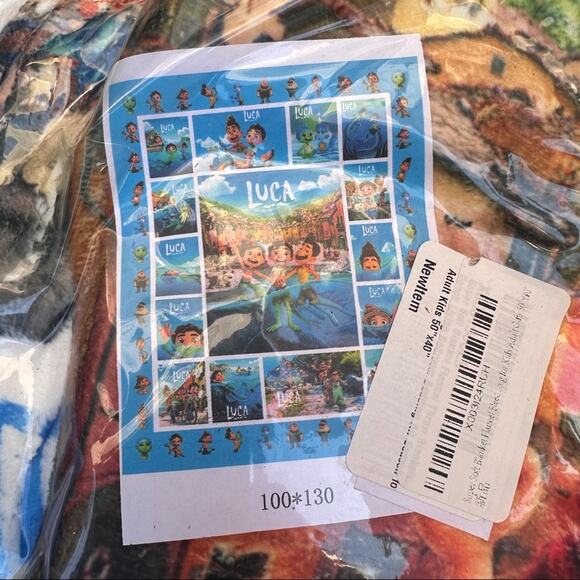 Luca Throw Blanket 60 x 50 inch Super Soft Blanket - Picture 2 of 5